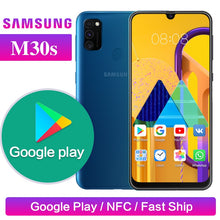 Load image into Gallery viewer, Samsung Galaxy M30s Support Google Play Golbal ROM 4x Zoom Octa-Core 6GB 128GB 48MP Triple Camera 6000mAh Call Smartphone