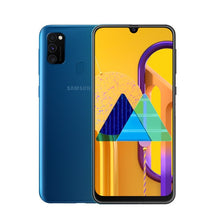 Load image into Gallery viewer, Samsung Galaxy M30s Support Google Play Golbal ROM 4x Zoom Octa-Core 6GB 128GB 48MP Triple Camera 6000mAh Call Smartphone